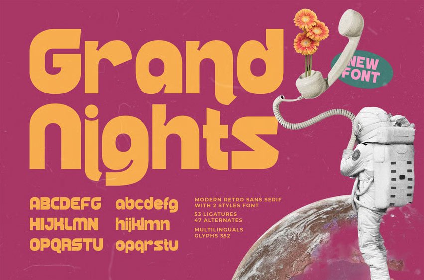 Grand Nights Font