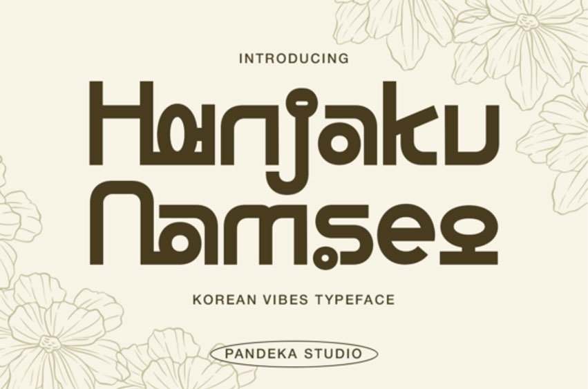 Hanjaku Namseo Font