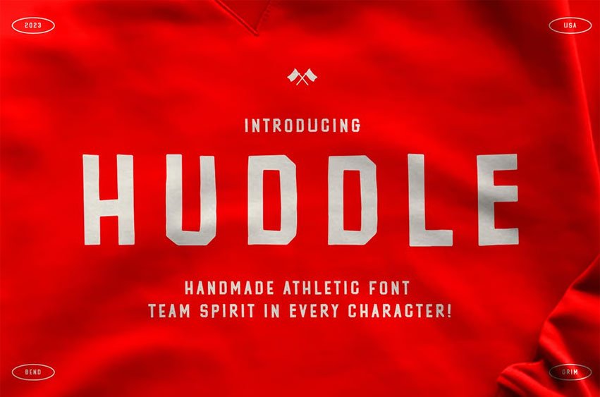Huddle Font