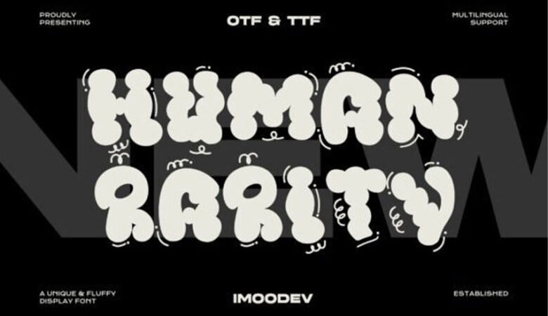 Human Rarity Font