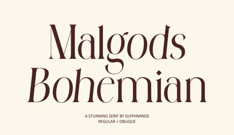 IB Malgods Bohemian Font