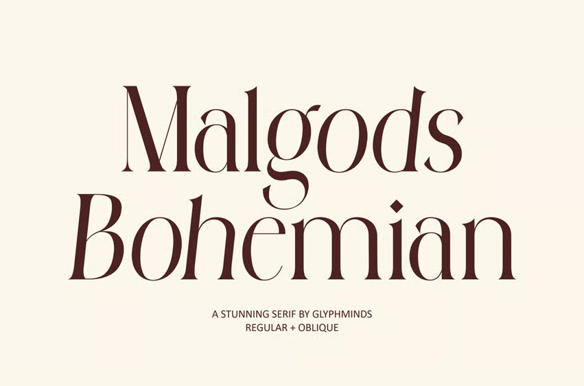 IB Malgods Bohemian Font