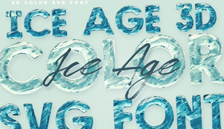 Ice Age Color Font