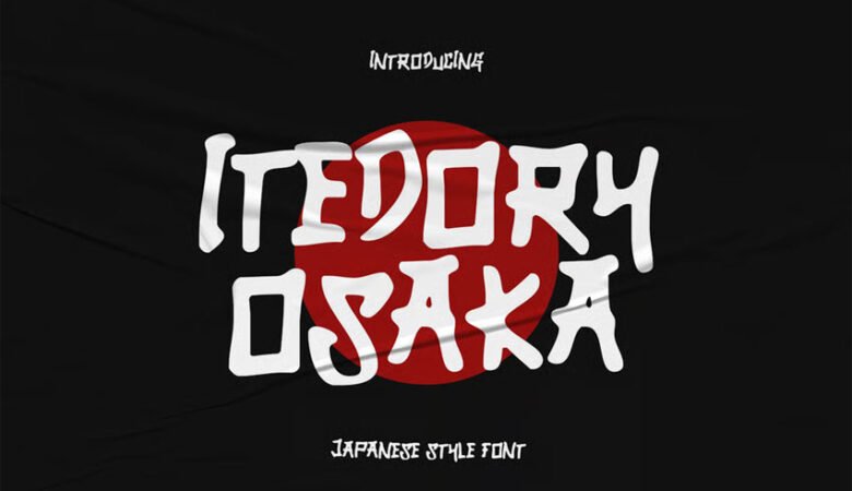 Itedory Osaka Font