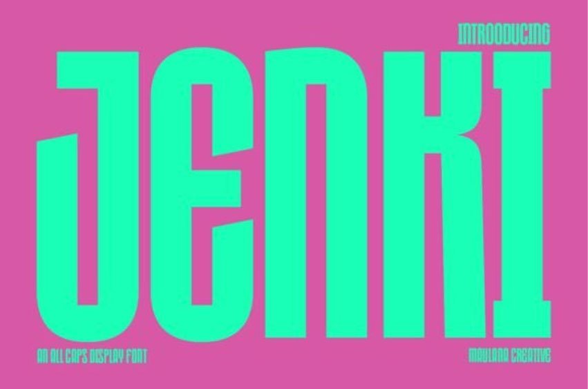 Jenki Font