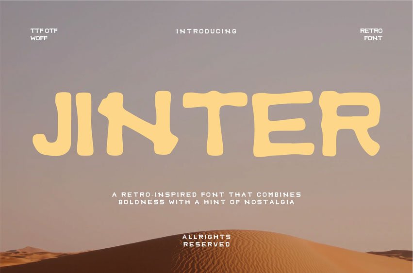 Jinter Font