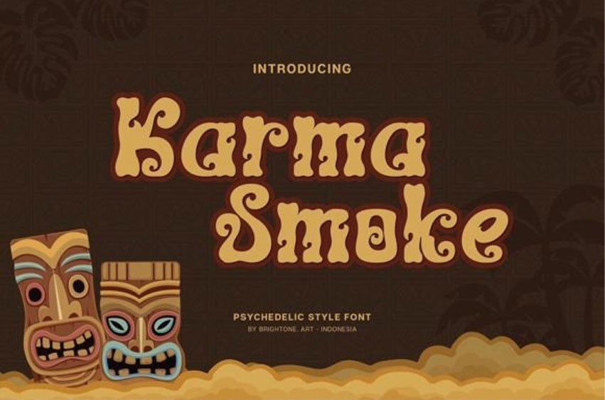 Karma Smoke Font