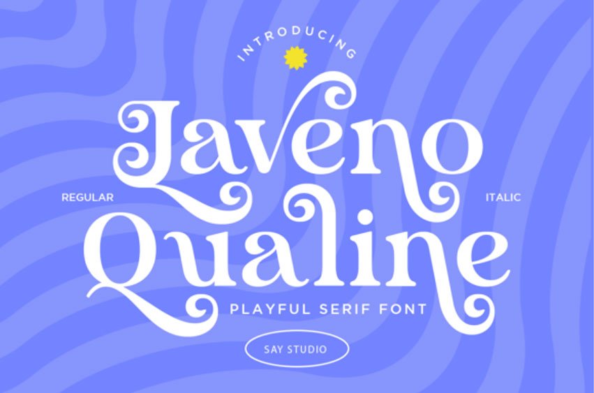 Laveno Qualine Font