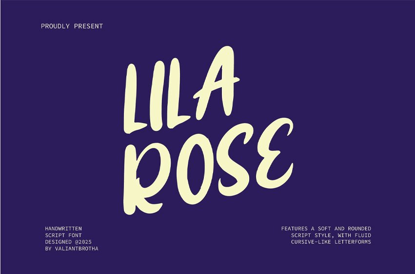 Lila Rose Font