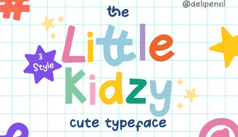 Little Kidzy Font