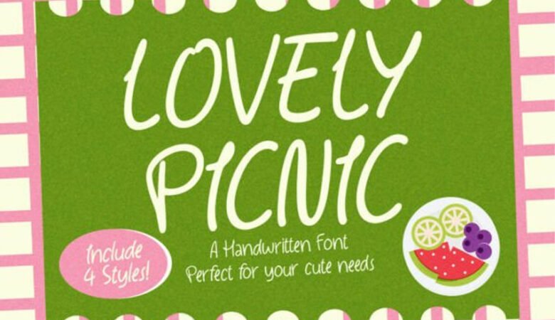 Lovely Picnic Font