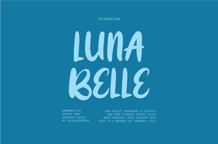 Luna Belle Font