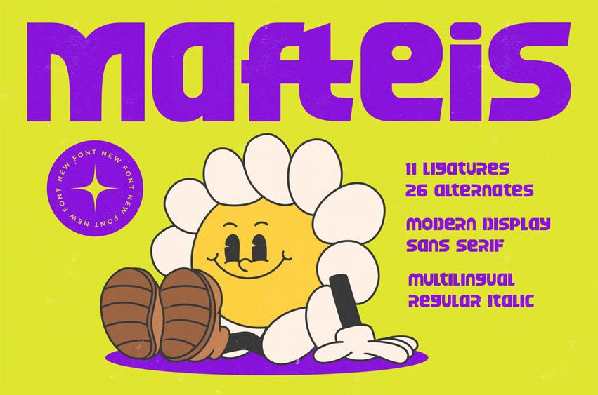 Mafteis Font