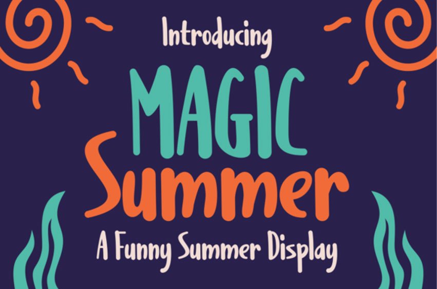 Magic Summer Font