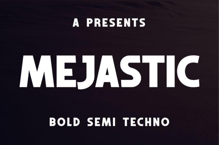 Mejastic Font