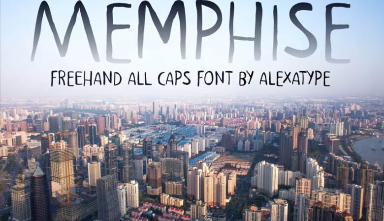 Memphise Freehand Font