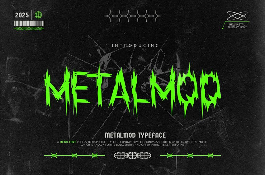 Metalmod Font
