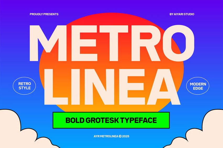 Metrolinea Font