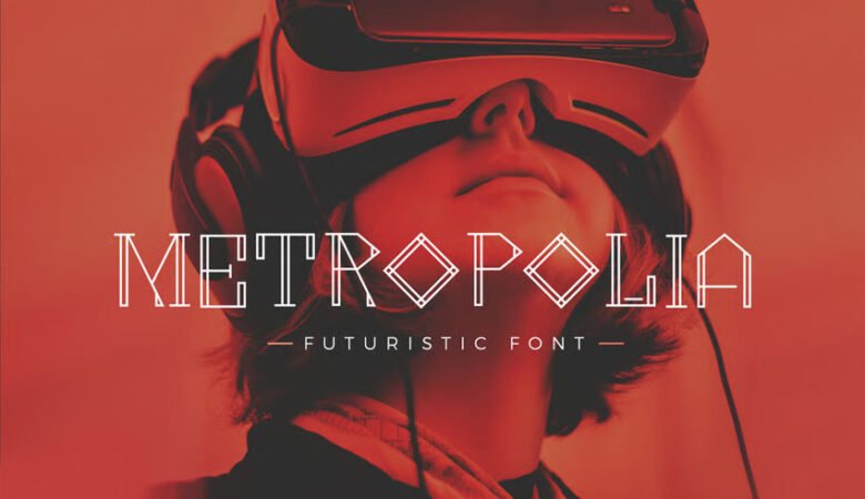 Metropolia Futuristic Font