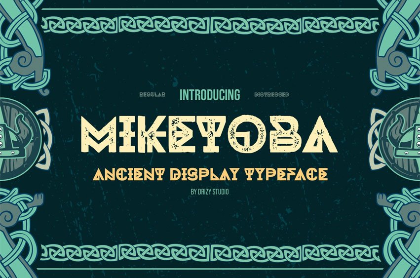 Miketoba Ancient Font