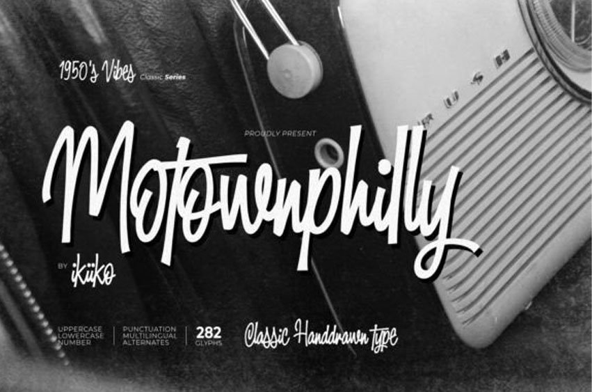 Motownphilly Font