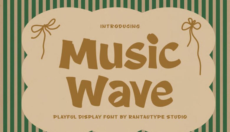 Music Wave Font