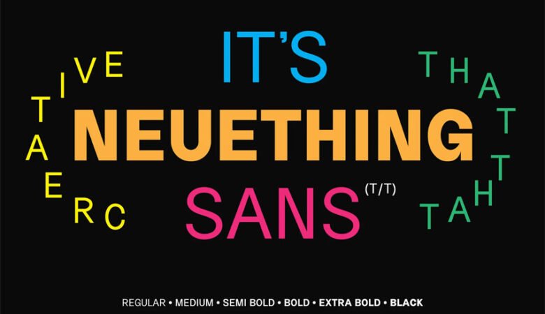 Neuething Sans Font