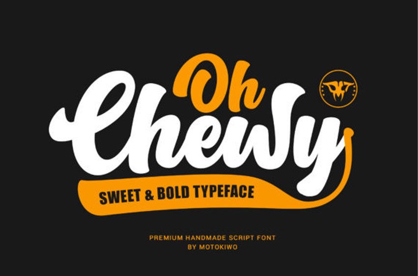 Oh Chewy Font
