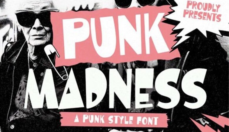 Punk Madness Font
