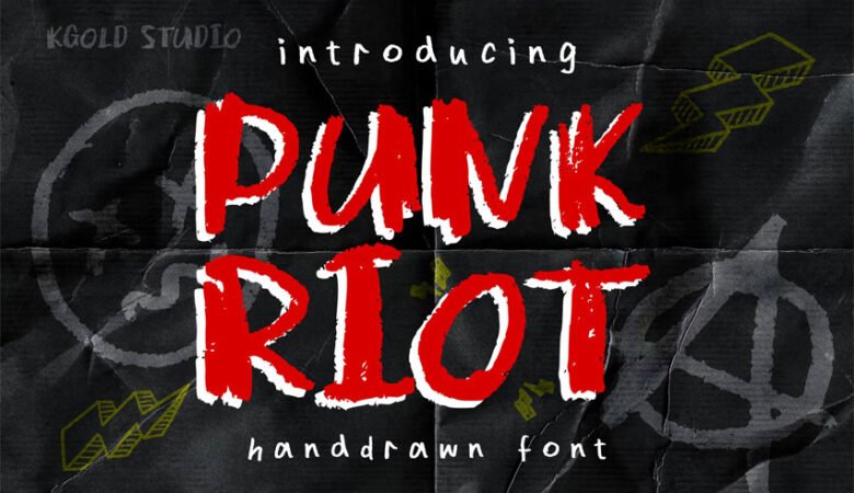 Punk Riot Font