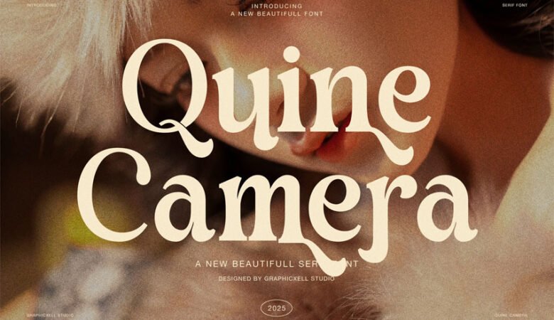 Quine Camera Font