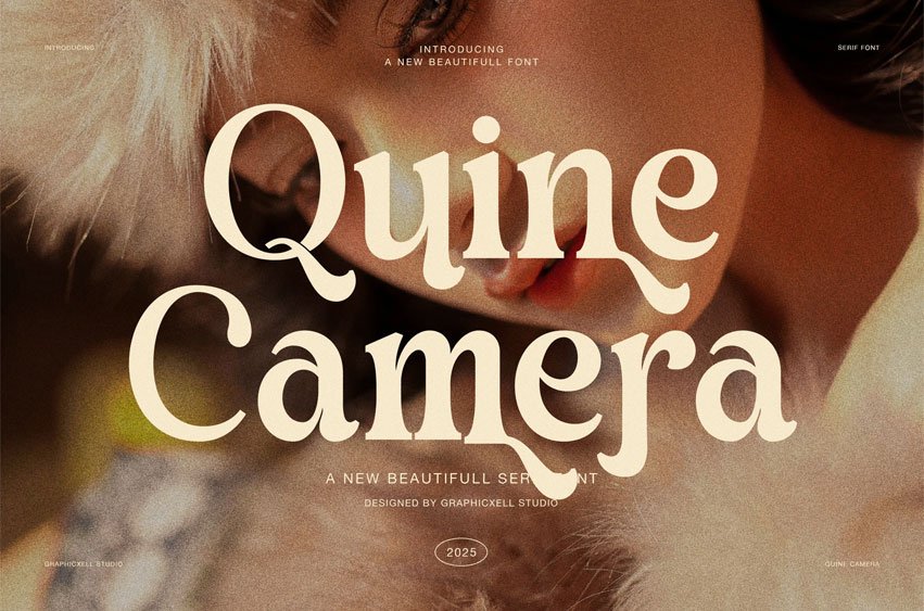Quine Camera Font