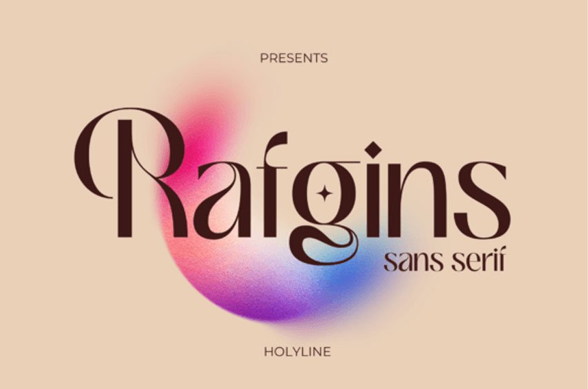 Rafgins Font