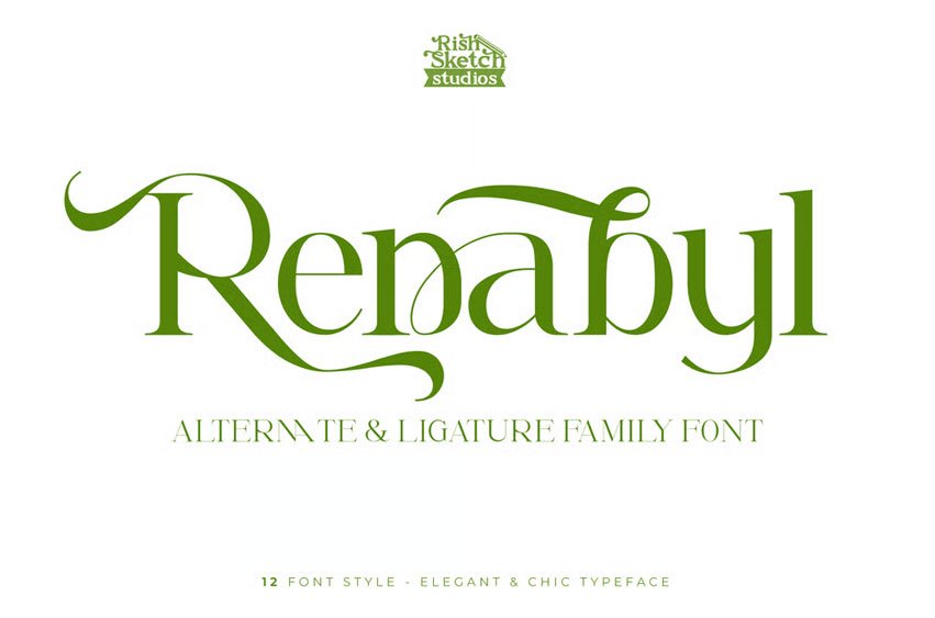 Renabyl Font