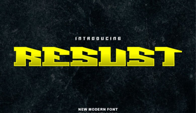 Resust Font