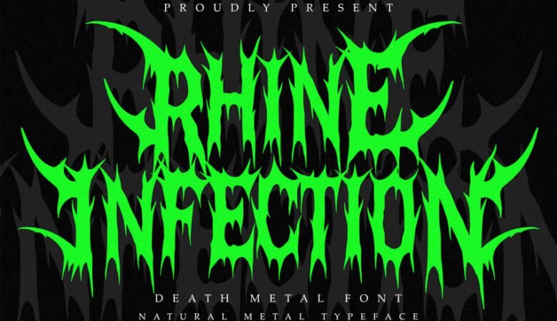 Rhine Infection Font