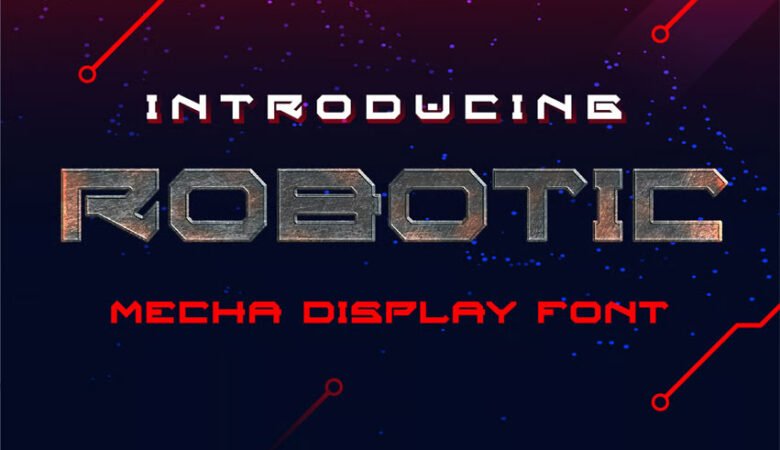 Robotic Font