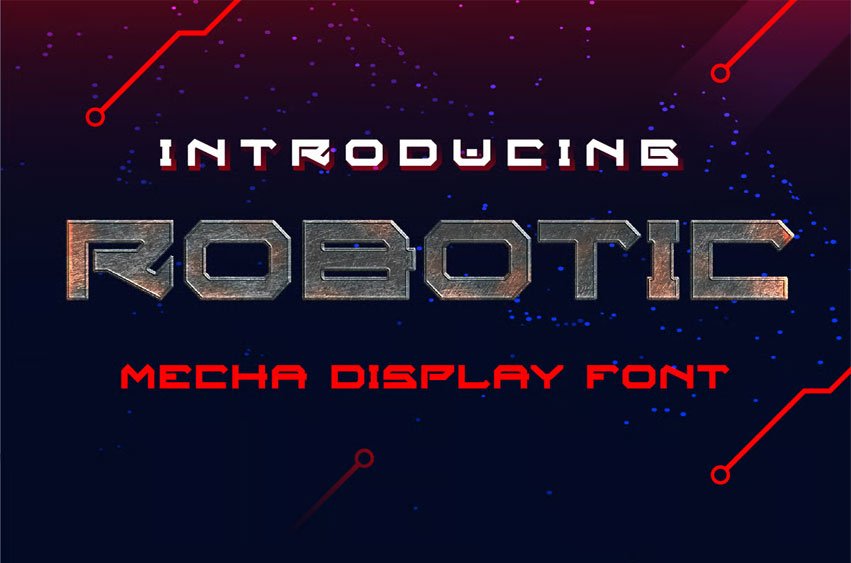 Robotic Font
