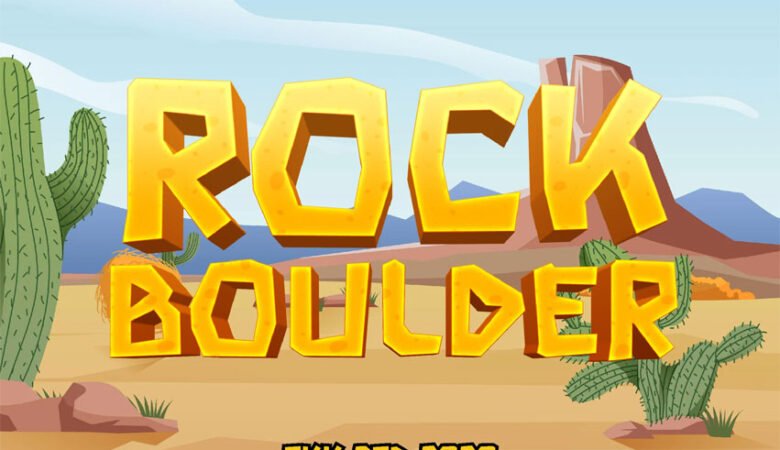 Rock Boulder Font