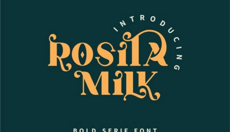 Rosita Milk Font