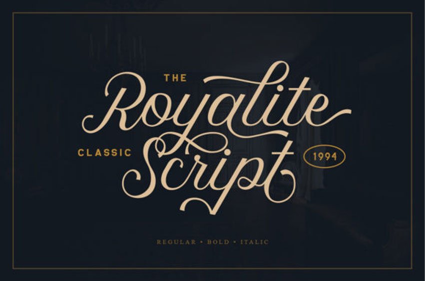 Royalite Script Font