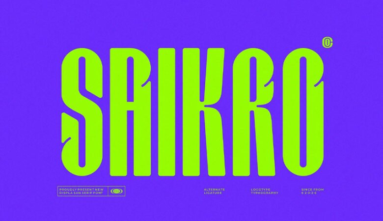 Saikro Font