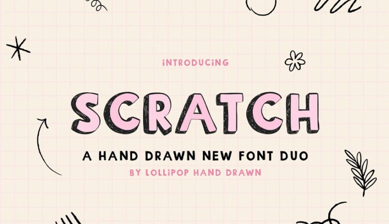 Scratch Duo Font