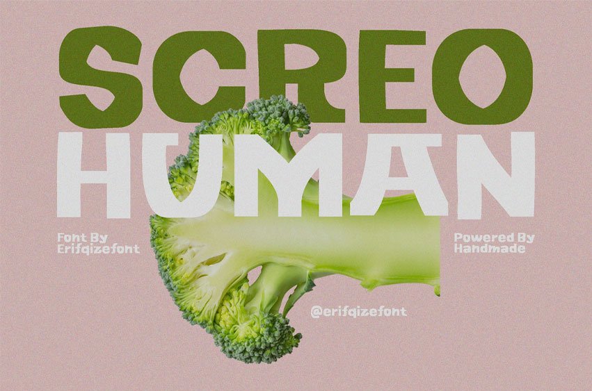 Screo Human Font