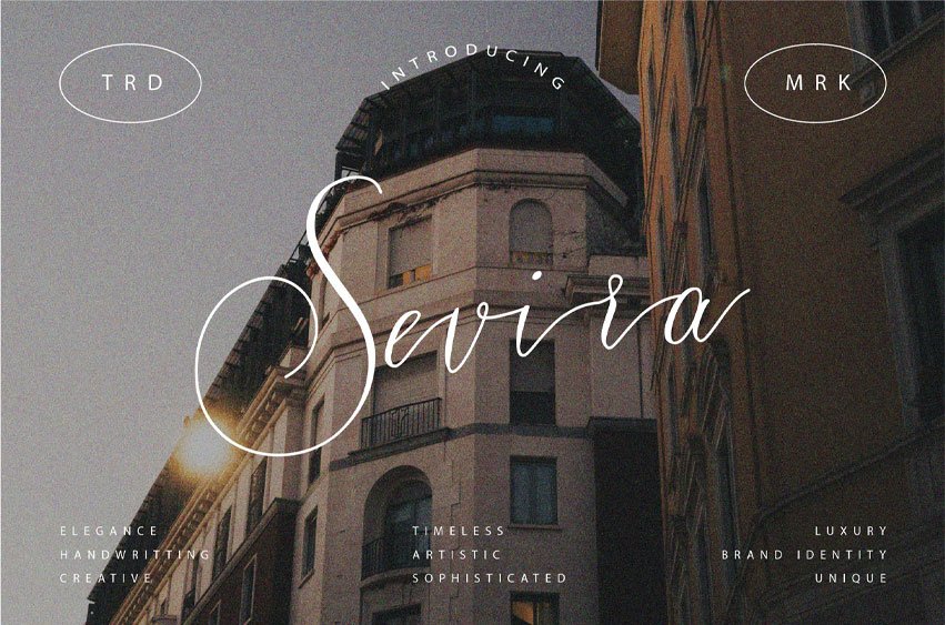Sevira Handwritten Font