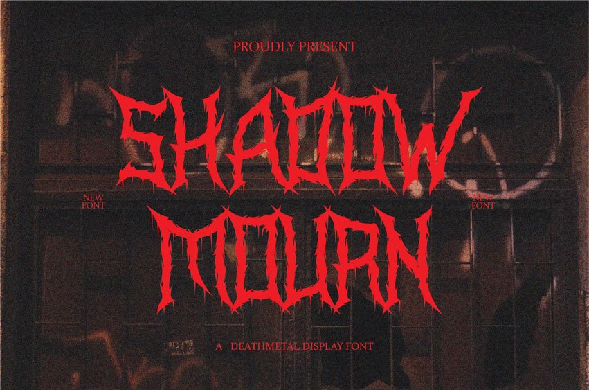 Shadowmourn Font