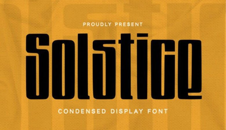Solstice Font