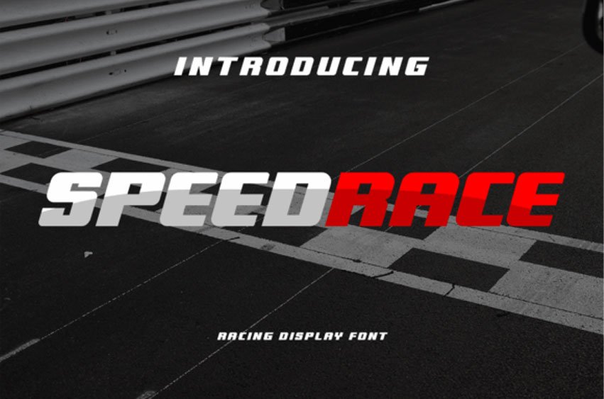 Speedrace Font