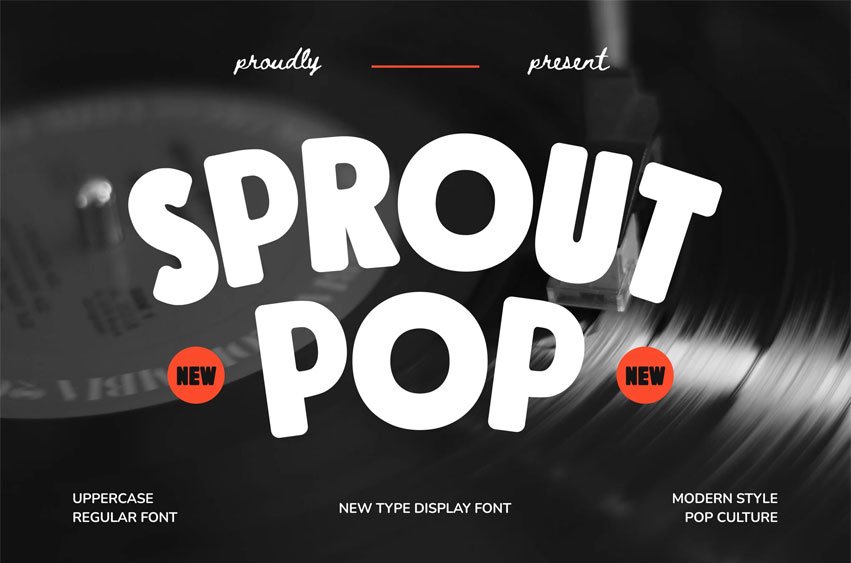 Sprout Pop Font