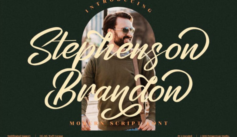 Stephenson Brandon Font